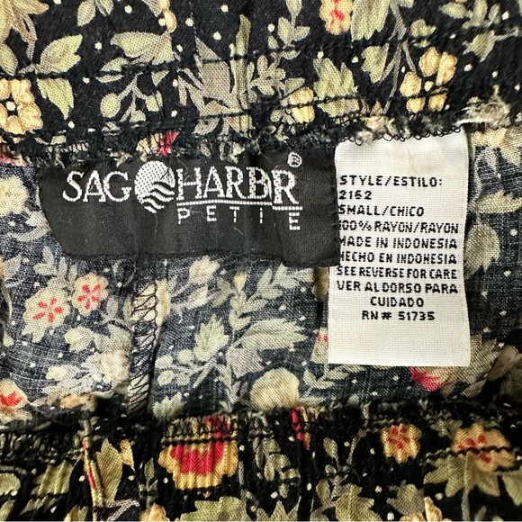 Vintage Floral Print Pants - Picture 10 of 10